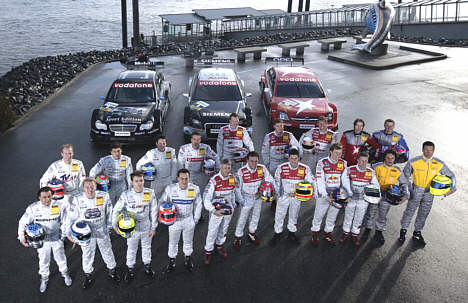 Feltet anno 2005 - og én DTM-titel at køre for! (Foto: DTM.de)